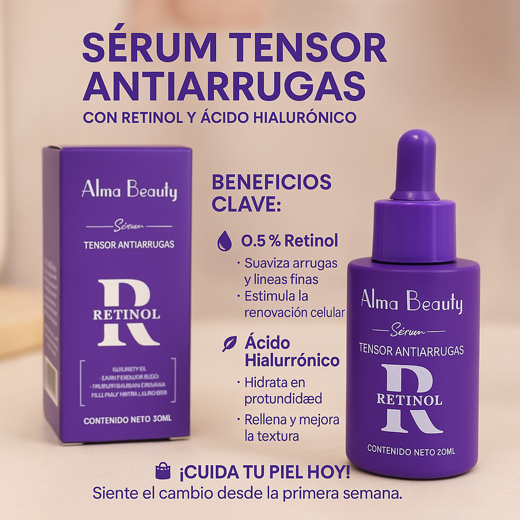 SERUM RETINOL DE ALMA BEUATY