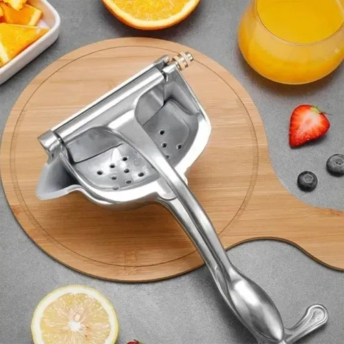 Exprimidor Metálico de Jugo de Fruta